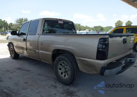2005 Chevrolet Silverado 1500 Ls из США, поврежденный, VIN 2GCEC19VX51200042